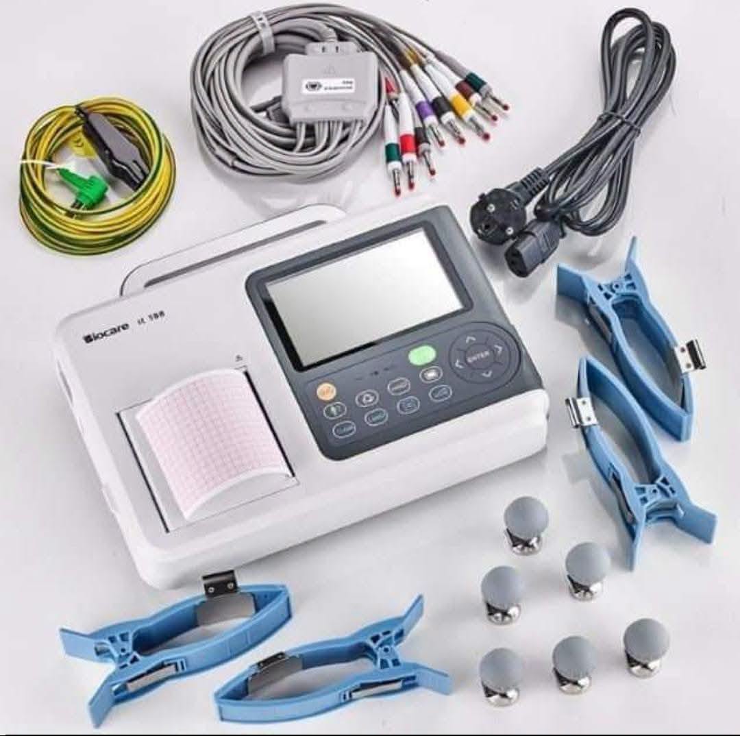 أجهزة رسم قلب ECG للبيع جديد – كسر زيرو – مستعمل بحالة ممتازة — صورة 3 من 5