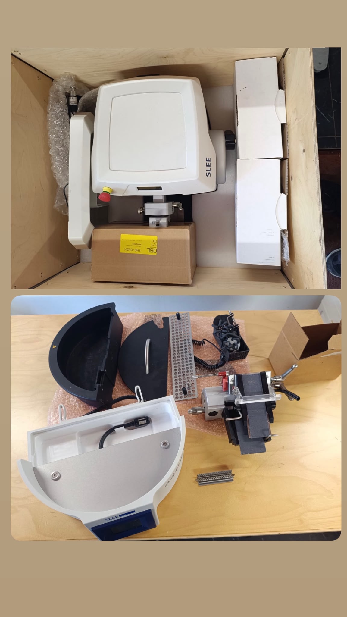 For sale in Estonia a SLEE CUT 6062 microtome in maximum configuration along — صورة 1 من 1