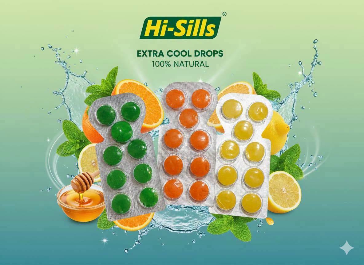 وداعاً لآلام الحلق والانزعاج.. مع أقراص استحلاب Hi-Sills! — صورة 1 من 3