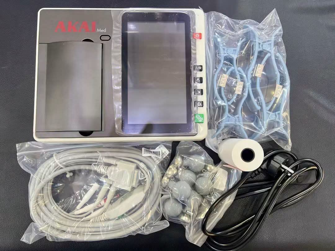 جهاز رسم قلب 3 قناة AKAI ECG جديد بضمان سنة — صورة 1 من 1