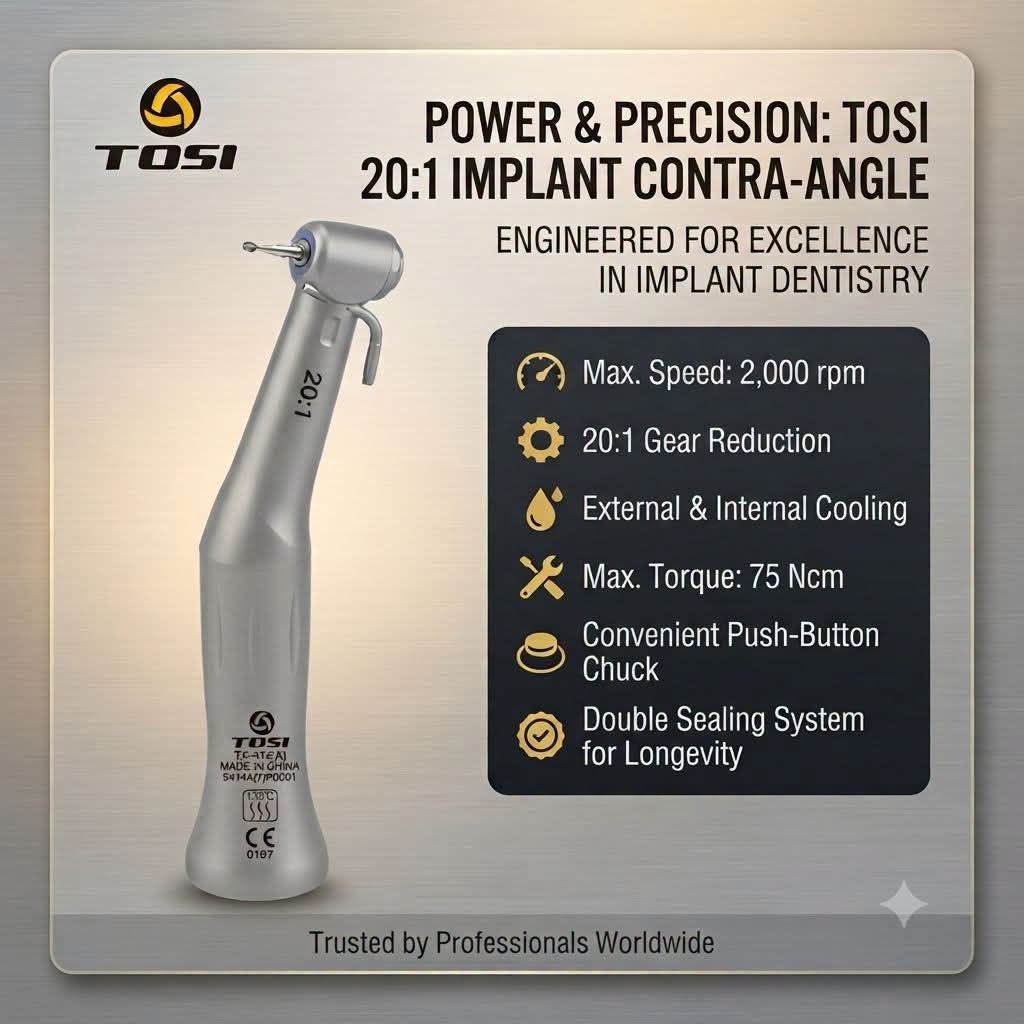Amds هتوفر Contra 1:20 implant handpieces will be available in IDEX - Egypt — صورة 1 من 1