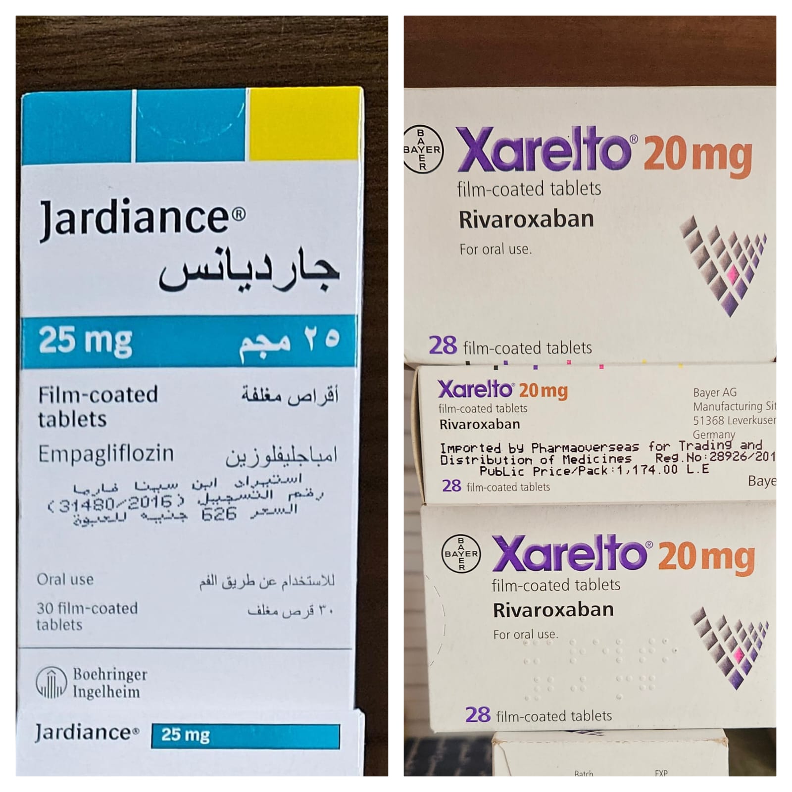 متوفر 10 علب جارديانس 25 و زارلتو 20 شركه فبريكا بخصم — صورة 1 من 1