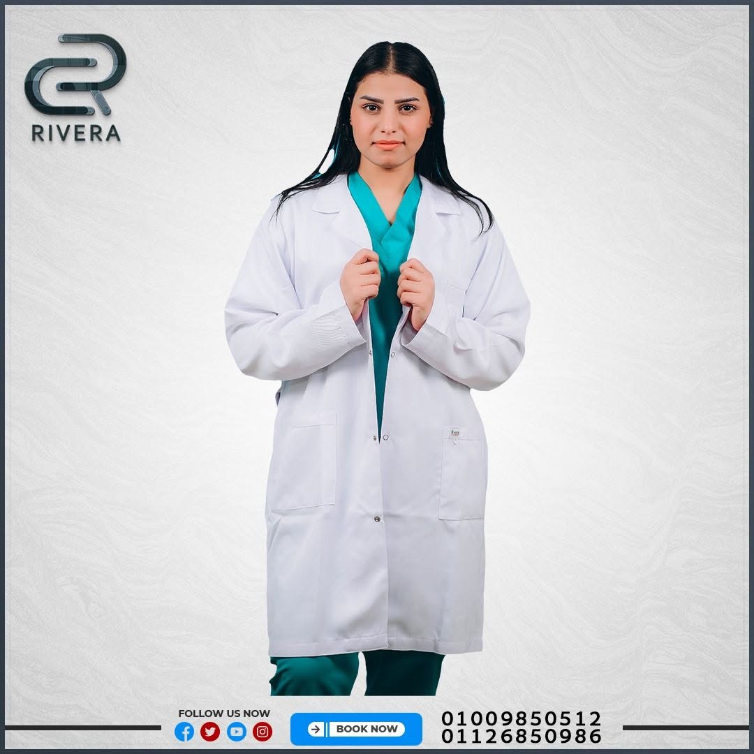 Rivera lab coat راحة تدوم معك طوال يوم العمل